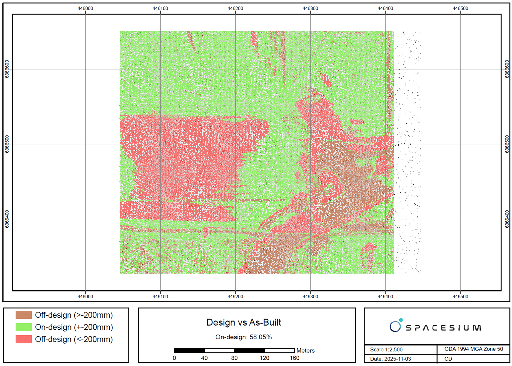 Earthworks progress monitoring